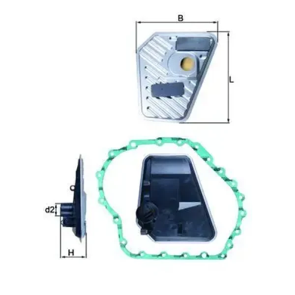 Mahle Şanzıman Filtresi – HX168D / OEM 01J301517B