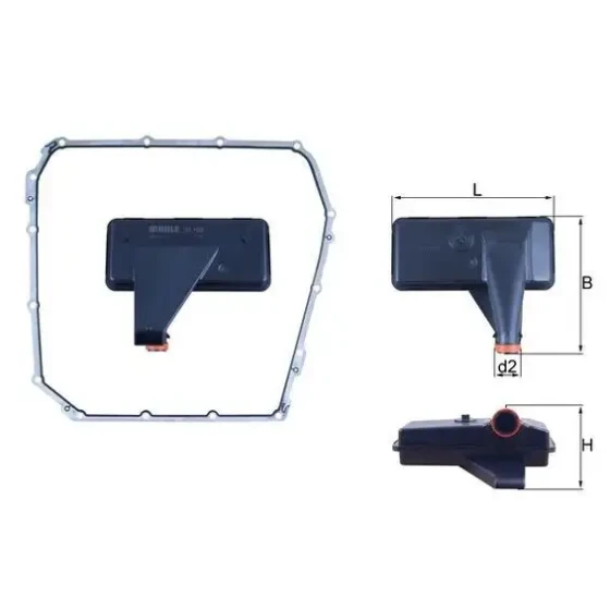 Mahle Şanzıman Filtresi – HX185D / OEM 0B5325429E ürün görseli