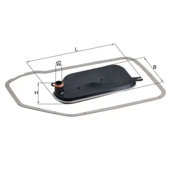 Mahle Şanzıman Filtresi – HX84D / OEM 01V325429 ürün görseli