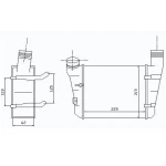 ORIS Turbo Radyatörü – IAU002062 / OEM 8E0145805FS
