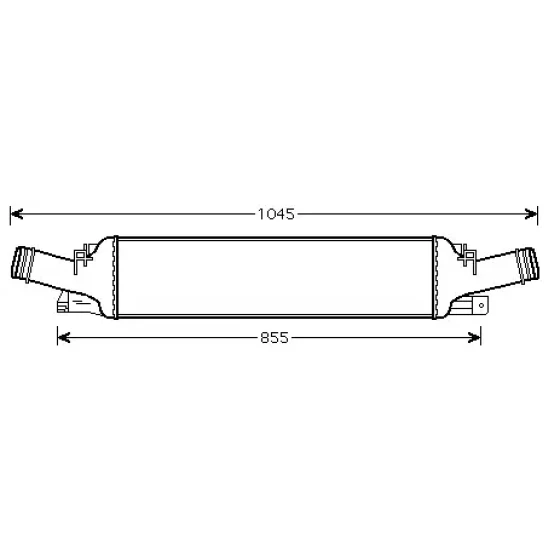 ORIS Turbo Radyatörü – IAU003064 / OEM 8K0145805L ürün görseli
