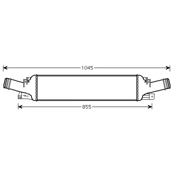 ORIS Turbo Radyatörü – IAU003064 / OEM 8K0145805L