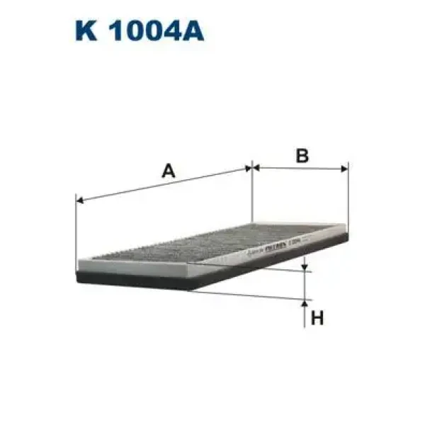 Filtron Polen Filtresi (Karbonlu) – K1004A / OEM 8A0819439B