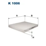 Filtron Polen Filtresi – K1006 / OEM 1H0819638A