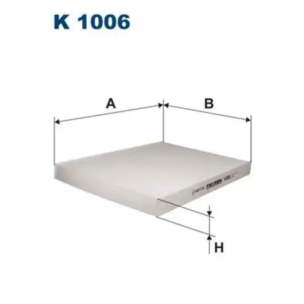 Filtron Polen Filtresi – K1006 / OEM 1H0819638A