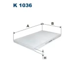 Filtron Polen Filtresi – K1036 / OEM 4A1820367