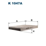 Filtron Polen Filtresi (Karbonlu) – K1047A / OEM 1J0819644A