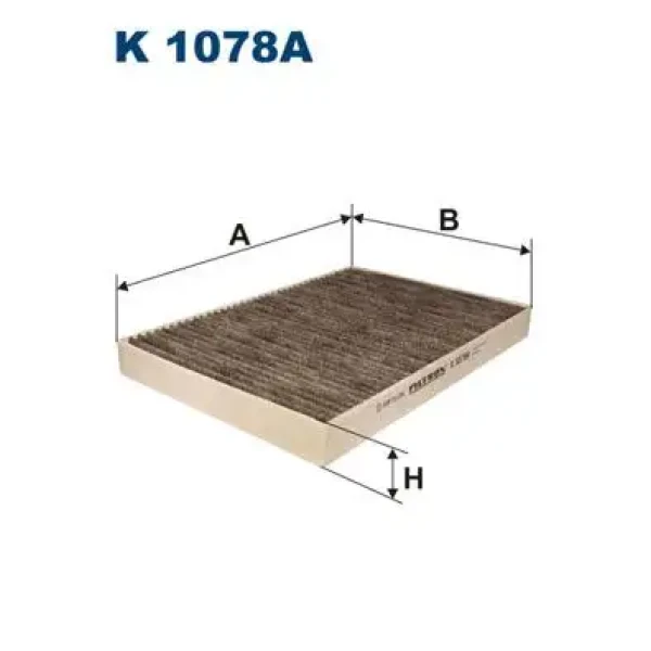 Filtron Polen Filtresi (Karbonlu) – K1078A / OEM 4B0819439C