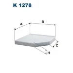Filtron Polen Filtresi – K1278 / OEM 8K0819439C