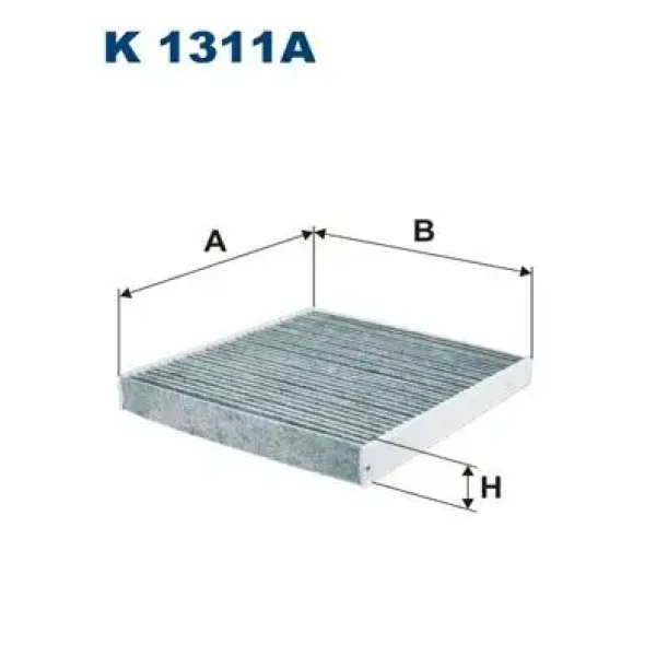 Filtron Polen Filtresi (Karbonlu) – K1311A / OEM 5Q0819653