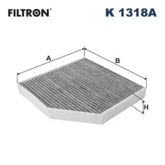 Filtron Polen Filtresi (Karbonlu) – K1318A / OEM 4H0819439 ürün görseli