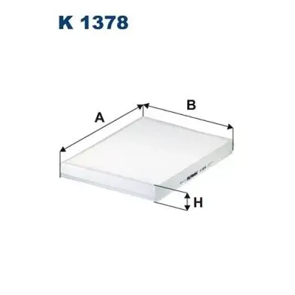 Filtron Polen Filtresi – K1378 / OEM 4M0819439C