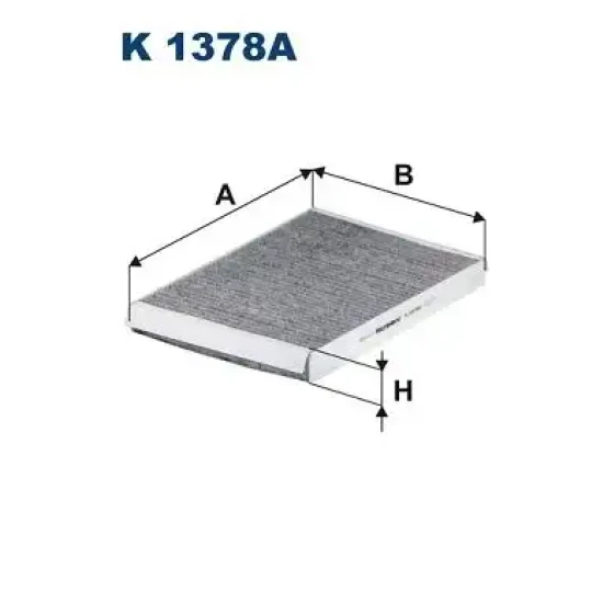 Filtron Polen Filtresi (Karbonlu) – K1378A / OEM 4M0819439C ürün görseli