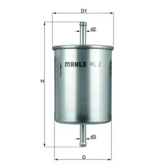 Mahle Yakıt Filtresi – KL2 / OEM 021104653A ürün görseli