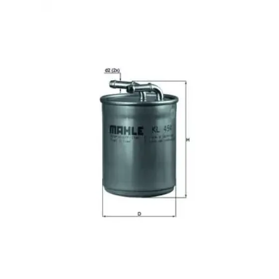 Mahle Yakıt Filtresi – KL494 / OEM 6Q0127400F ürün görseli