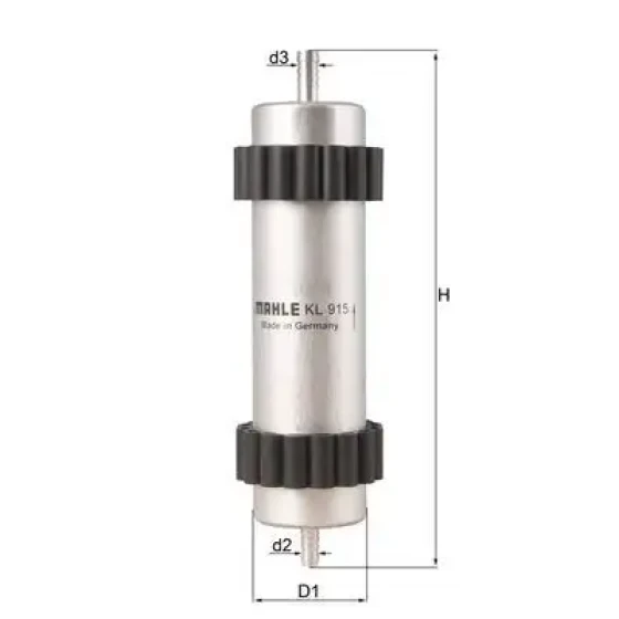 Mahle Yakıt Filtresi – KL915 / OEM 4G0127400C ürün görseli