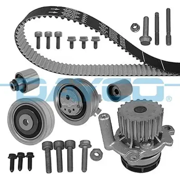 Dayco Triger Seti Ve Devirdaim – KTBWP7880 / OEM 03L198119A