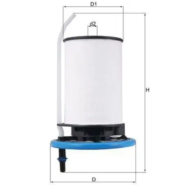 Mahle Yakıt Filtresi – KX398 / OEM 0077366607
