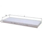 Mahle Polen Filtresi – LA45 / OEM 893091400A