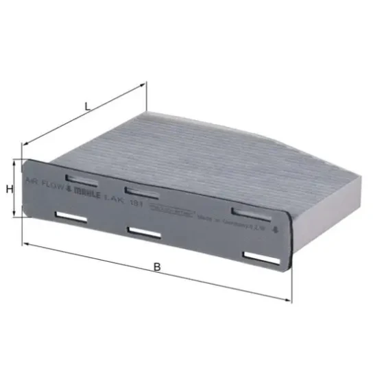 Mahle Polen Filtresi (Karbonlu) – LAK181 / OEM 1K0819422 ürün görseli