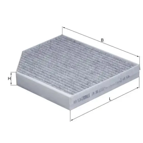 Mahle Polen Filtresi (Karbonlu) – LAK386 / OEM 8K0819439C ürün görseli