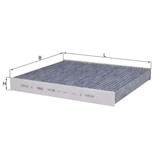 Mahle Polen Filtresi (Karbonlu) – LAK888 / OEM 5Q0819653 ürün görseli