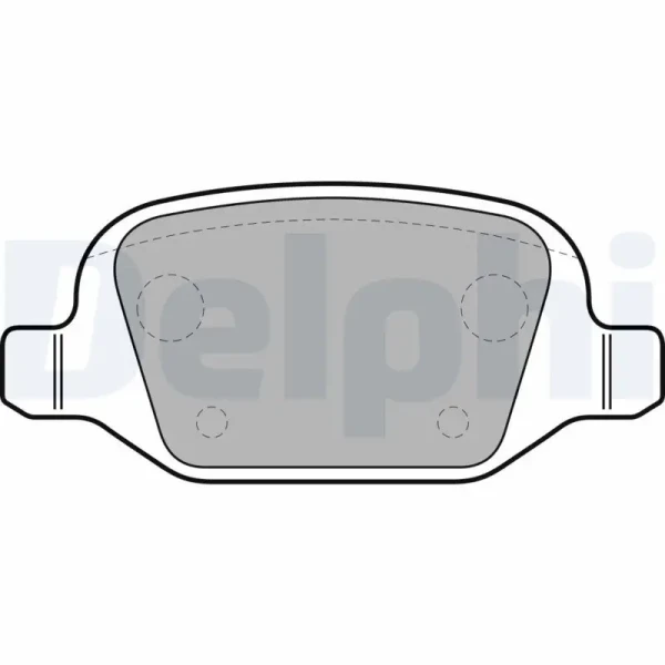 Delphi Arka Fren Balatası – LP1685 / OEM 71770991
