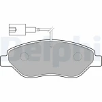 Delphi Ön Fren Balatası – LP1720 / OEM 71770002