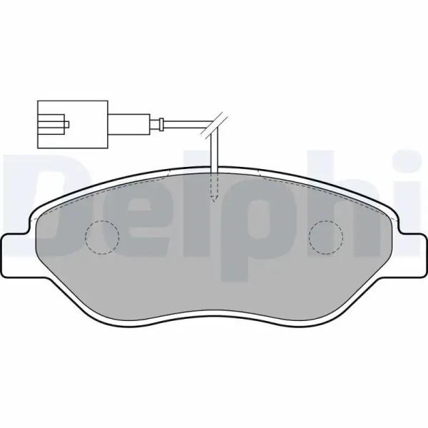 Delphi Ön Fren Balatası – LP1720 / OEM 71770002