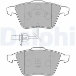 Delphi Ön Fren Balatası – LP1825 / OEM 4B0698151AC