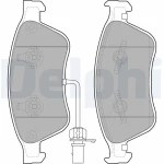 Delphi Ön Fren Balatası – LP2072 / OEM 4E0698151A