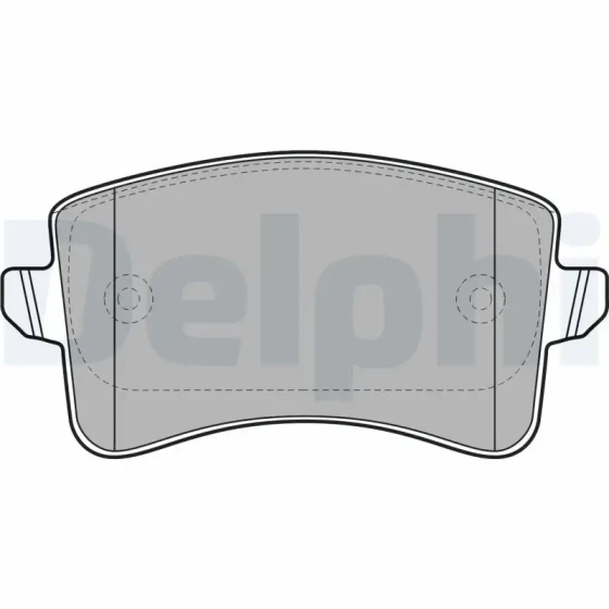 Delphi Arka Fren Balatası – LP2106 / OEM 8K0698451A ürün görseli
