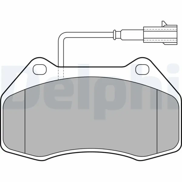 Delphi Ön Fren Balatası – LP2136 / OEM 5741889