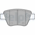 Delphi Arka Fren Balatası – LP2178 / OEM 2K5698451
