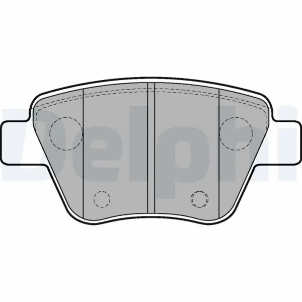 Delphi Arka Fren Balatası – LP2178 / OEM 2K5698451