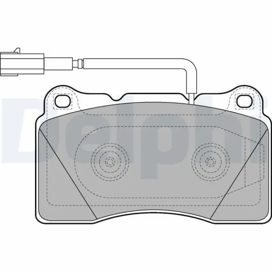 Delphi Ön Fren Balatası – LP2221 / OEM 77365490 ürün görseli