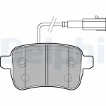 Delphi Arka Fren Balatası – LP2222 / OEM 77365357