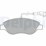 Delphi Ön Fren Balatası – LP2299 / OEM 77365808