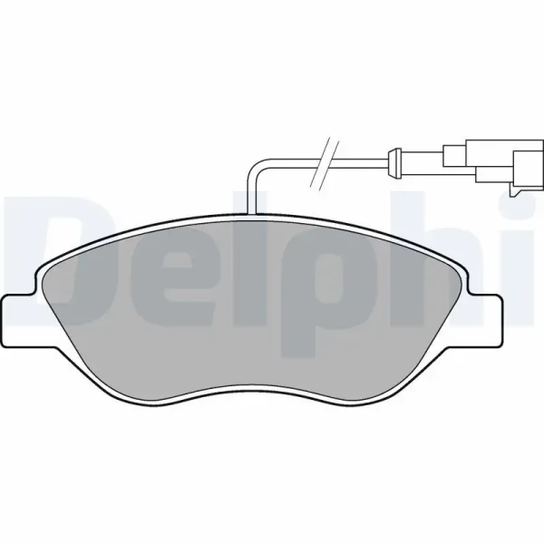Delphi Ön Fren Balatası – LP2299 / OEM 77365808