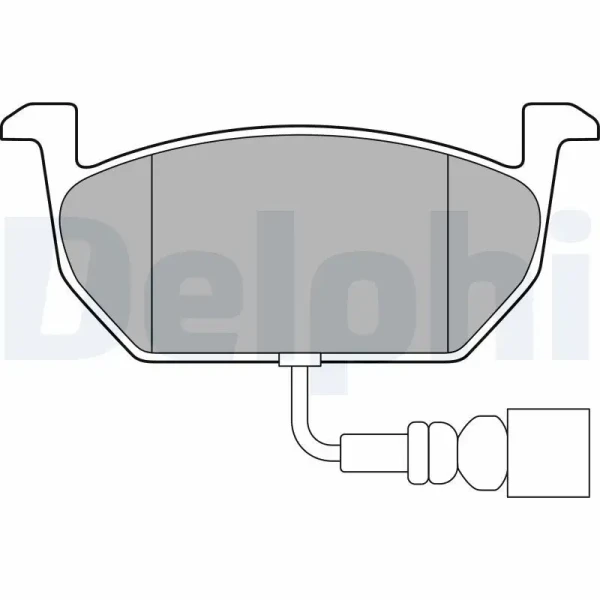 Delphi Ön Fren Balatası – LP3146 / OEM JZW698151AS