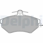Delphi Ön Fren Balatası – LP778 / OEM 357698151A