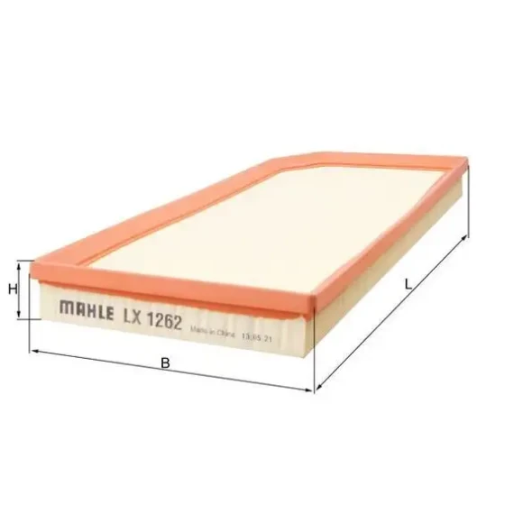 Mahle Hava Filtresi – LX1262 / OEM 6F133843A ürün görseli