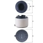 Mahle Hava Filtresi – LX4249 / OEM 8K0133843L