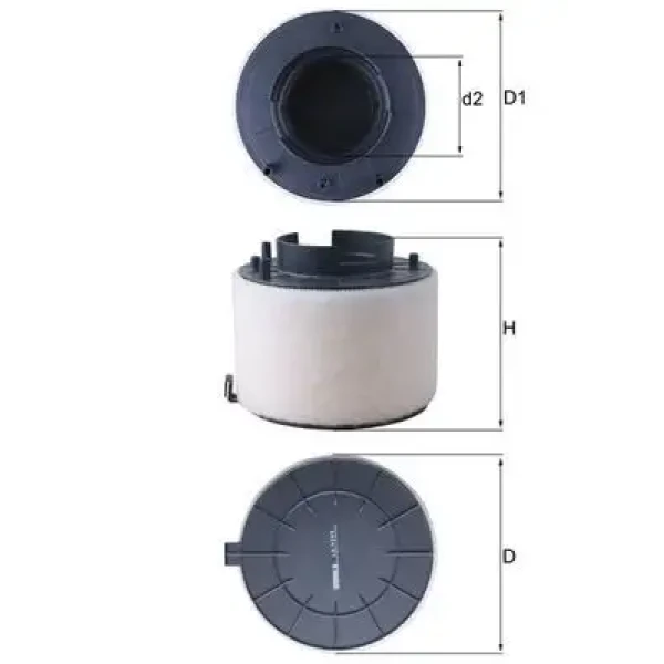 Mahle Hava Filtresi – LX4249 / OEM 8K0133843L
