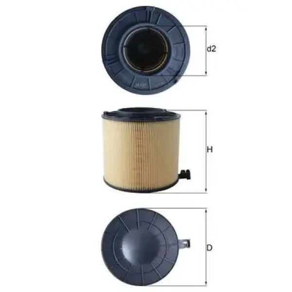 Mahle Hava Filtresi – LX4406 / OEM 8W0133843C