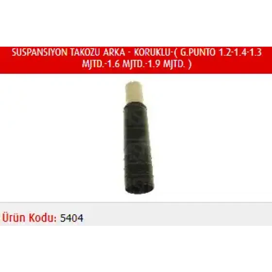 Master Arka Amortisör Toz Körüğü Seti – M5404 / OEM 55701429 ürün görseli