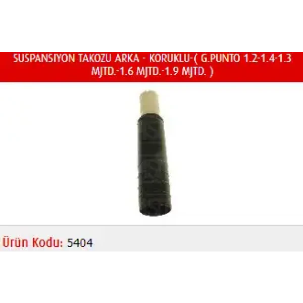 Master Arka Amortisör Toz Körüğü Seti – M5404 / OEM 55701429
