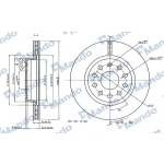 Mando Ön Fren Diski – MBC035334 / OEM JZW615301A