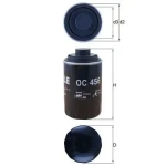 Mahle Yağ Filtresi – OC456 / OEM 06H115403