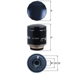 Mahle Yağ Filtresi – OC593/4 / OEM 03C115562A